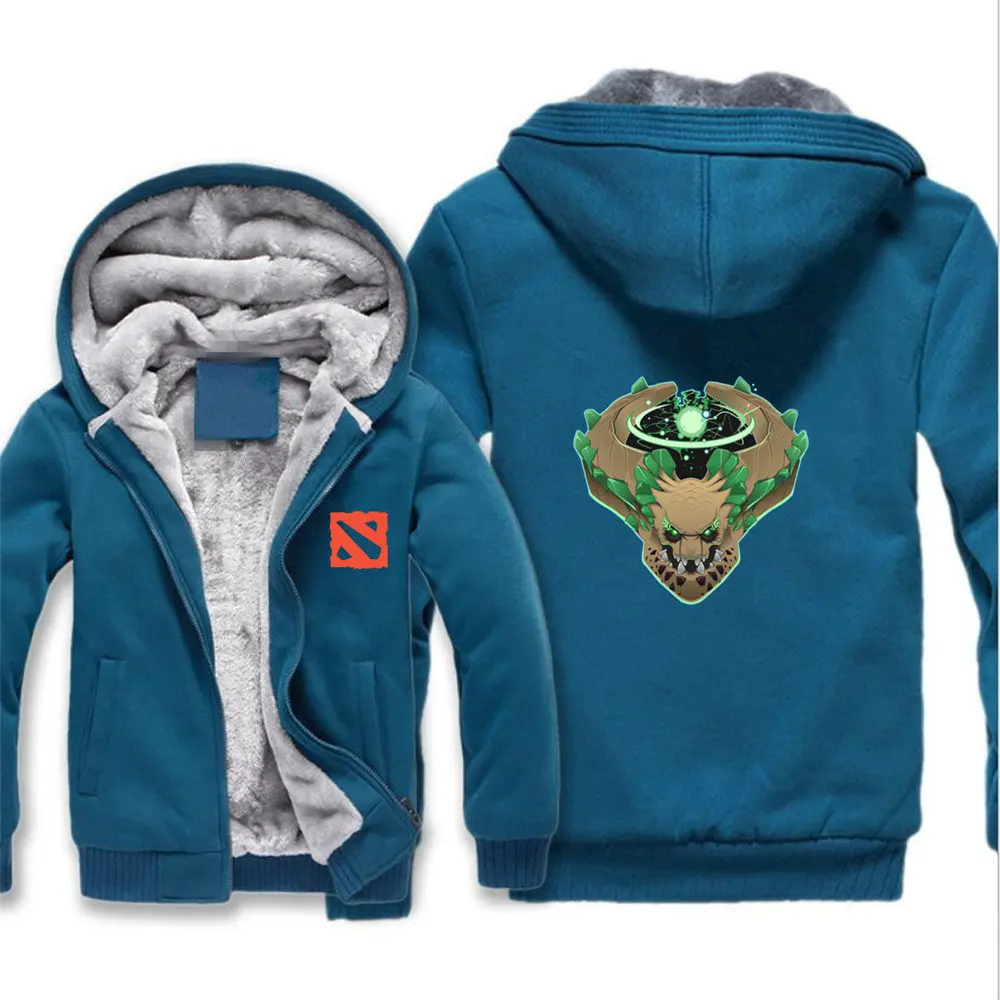 09 Игра Dota 2 куртка Мужские толстовки зимние мужские повседневные шерстяные флисовые утепленные толстовки Мужское пальто - Цвет: 09