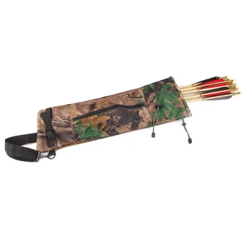 

1pc Arrow Quiver Bag Camouflage Arrow Pouch Arrow Pot Arrow Bag Arrow Backpack for Outdoor Hunting