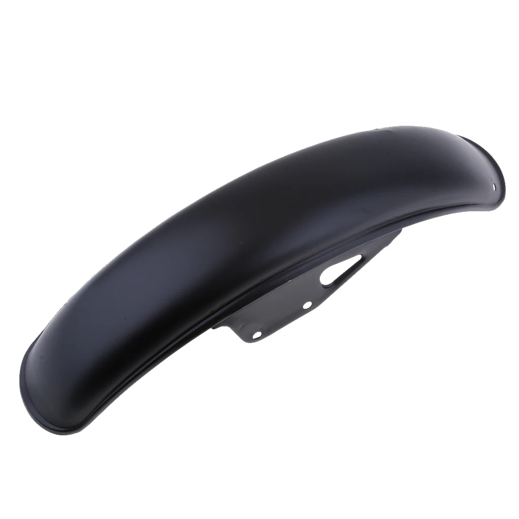 Black Motorcycle Front Fender Mudguard Fairing Mug Guard Covers for Suzuki GN125 Easy to install 560mm