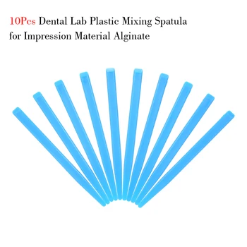

10Pcs Dental Mixing Spatula Dental Lab Plastic Mixing Spatula for Impression Material Alginate Dental material Dental Lab Tool