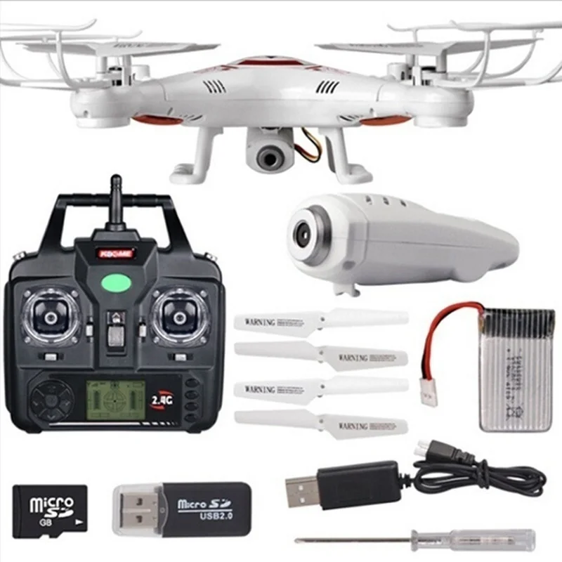 

Lozenge X5C (Upgrade Version) RC Drone 6-Axis Remote Control Helicopter Quadcopter With 2.0MP HD Camera