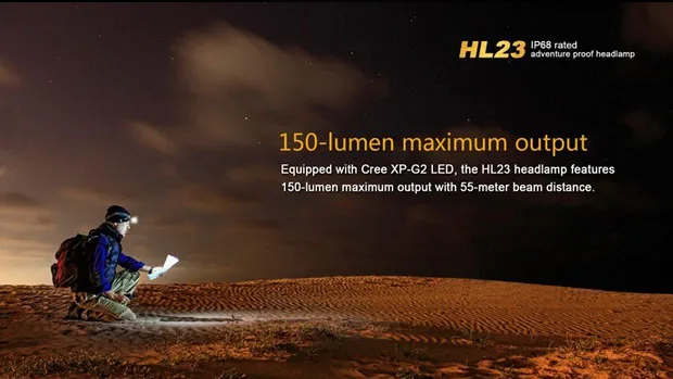 Fenix HL23 налобный фонарь налобный светодиодный светильник фонарь бренд