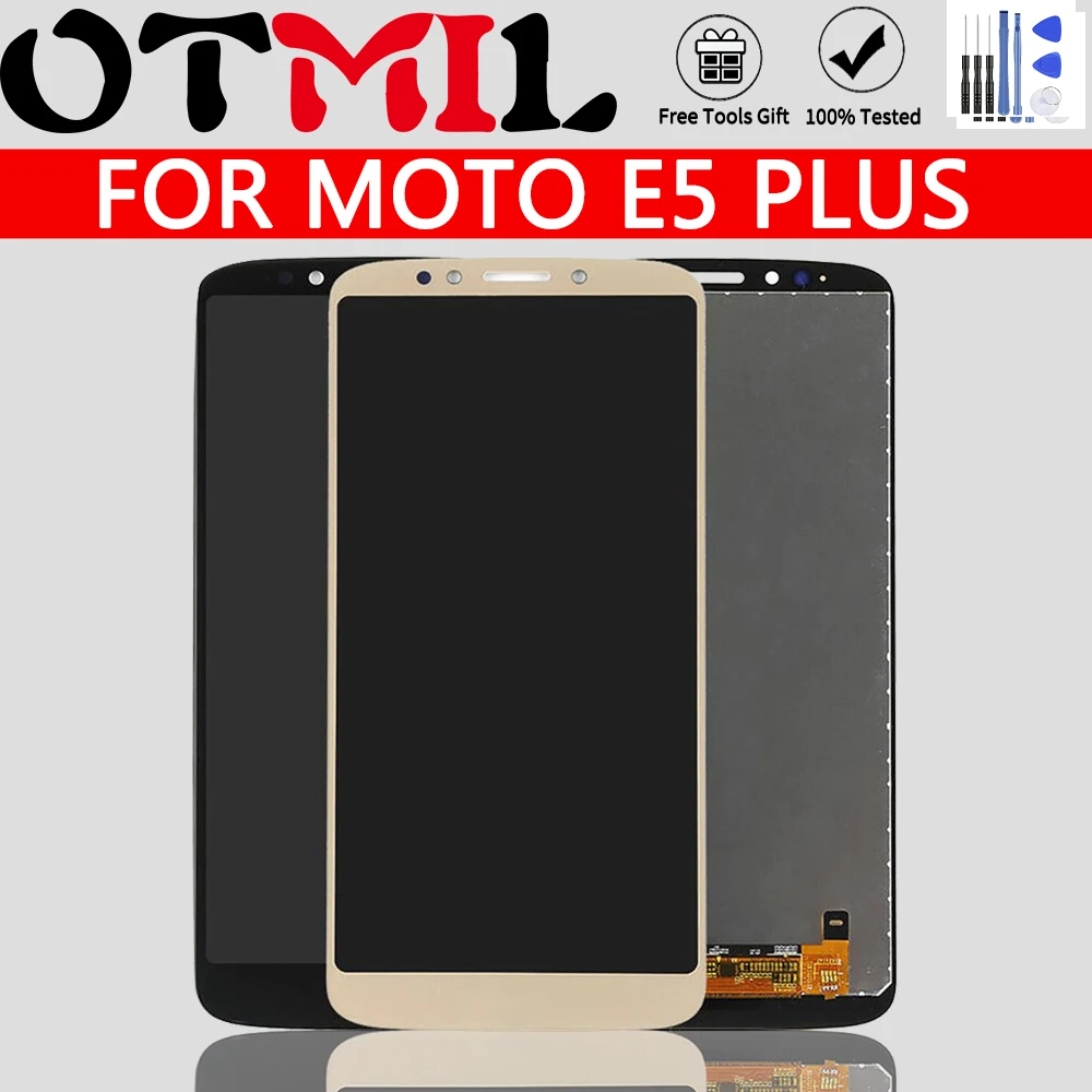 OTMIL для Motorola E5 Plus XT1924 ЖК дисплей с рамкой сенсорный экран дигитайзер сборка