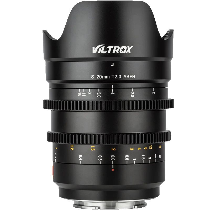 Viltrox 20 мм T2.0 широкоугольный пленочный объектив с полной рамкой Prime Cinema atic MF для Sony E