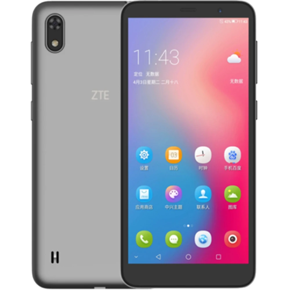 Оригинальный Новый ZTE A530/A606 MTK MT6739 2 Гб ОЗУ 16 ПЗУ телефон смартфон мобильный 5 45