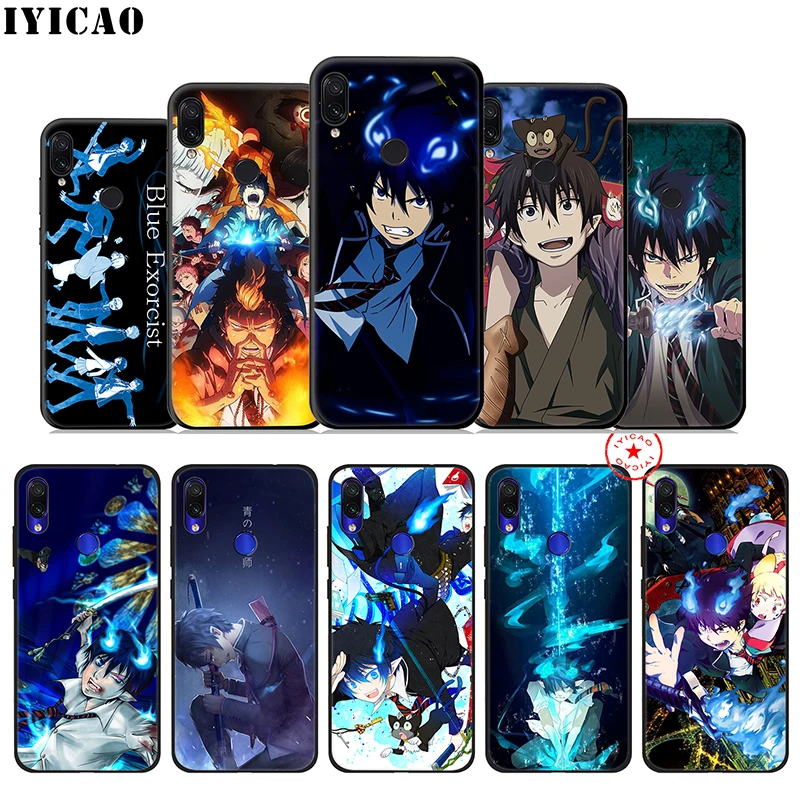 

IYICAO Blue Exorcist Anime Soft Case for Xiaomi Redmi K20 7A 7 6 6A 5A 5 Plus 4X 4A Go for Redmi K20 6 Pro Phone Case