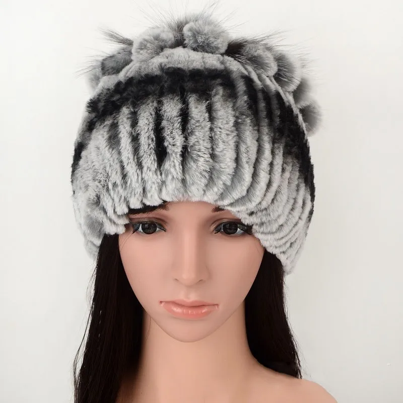 Зимние шапки для кролика Рекс, тканые наушники, толстая кожа, мех, tuque out must bring beanies, женские теплые хип хоп gorro, женские M1