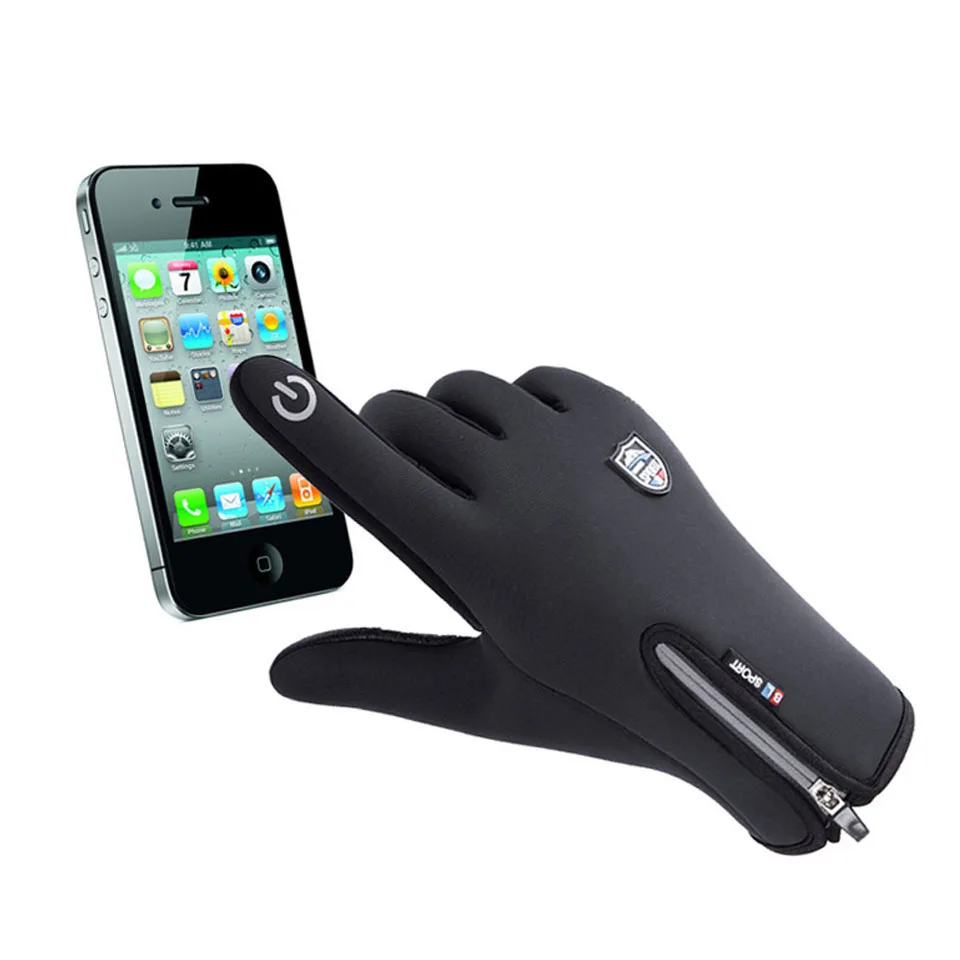 Мужские и женские зимние перчатки для бега Ультралегкие спортивные