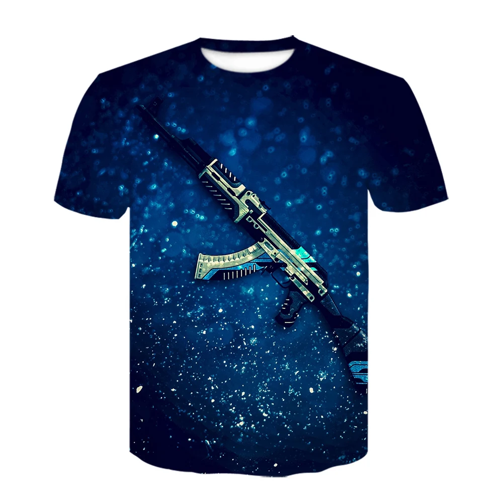 CS GO Gamers Мужская футболка летняя Новинка csgo Мужская футболка высокого качества быстросохнущие мужские футболки, брендовая одежда хип-хоп топы - Цвет: DT-725