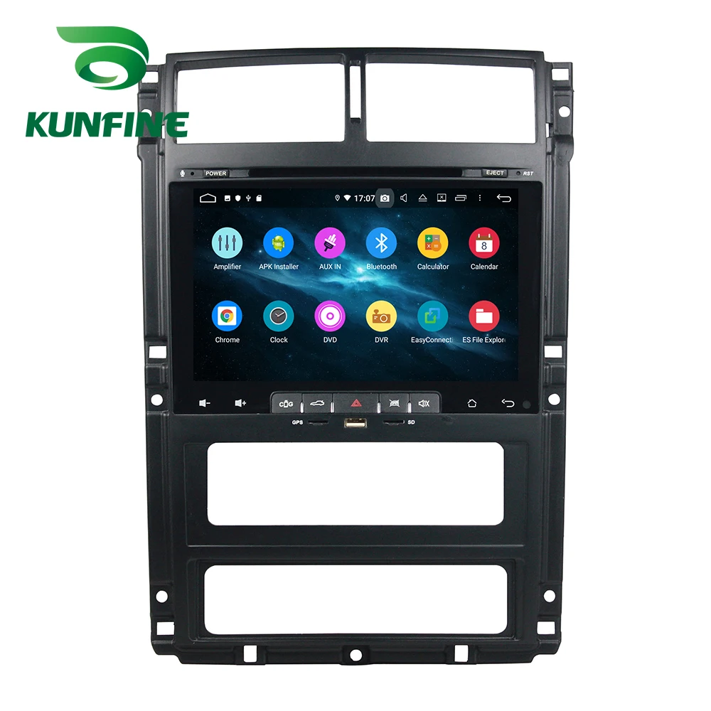Flash Deal Android 9.0 Octa Core 4GB RAM 64GB Rom Car DVD GPS Multimedia Player Car Stereo Deckless For PEUGEOT 405 Radio Headunit WIFI 3