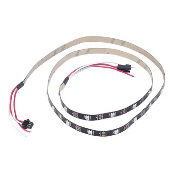 

Led Strip Light 1m String Strip Lights Individual Addressable Low Power Consumption Lightweight Portable Home Decoration