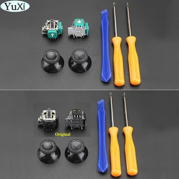 

YuXi 3D Analog Joystick Stick Sensor Module Potentiometers & Thumb cap for Microsoft for XBox One S X Wireless Controller