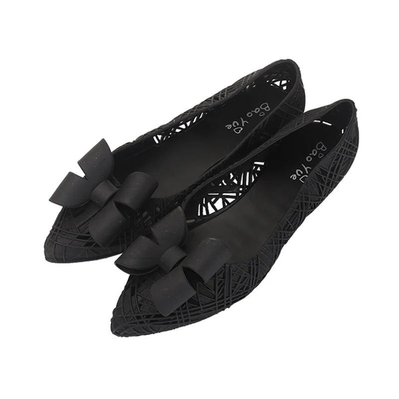 

Shallow jelly shoe holes breathable waterproof skid-proof wading beach shoes with hollowed-out mothers flat-soled sandals