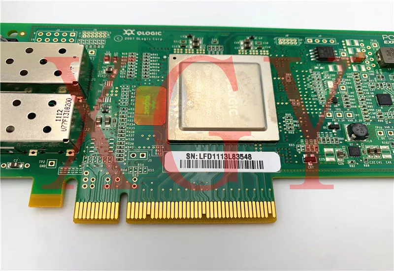Новая Оригинальная Qlogic QLE2562 фотография 8 Гб PCIe FC Двухпортовая волоконная карта HBA
