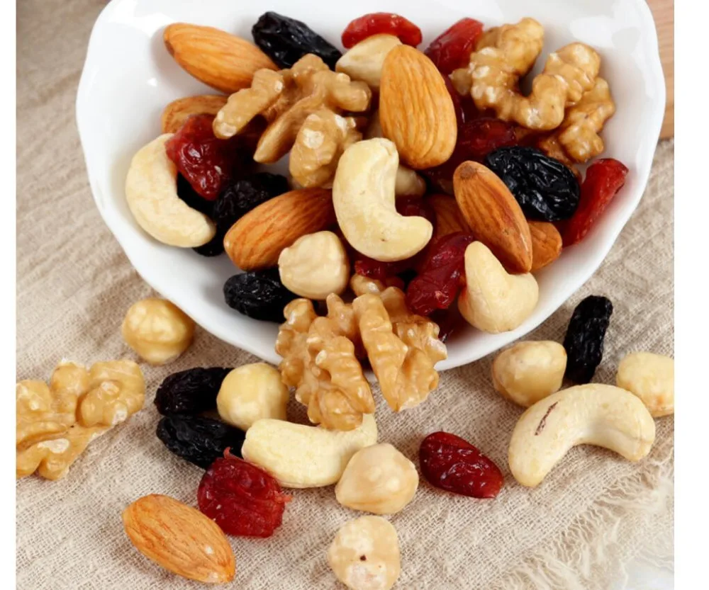 Factory sells fruit 500g/ bag mixed dried nut snow crisp raw material snacks | Дом и сад