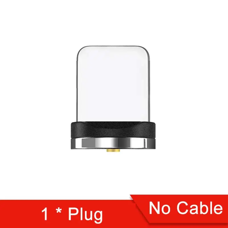 Магнитный кабель usb type C и Micro USB кабель для samsung Xiaomi huawei Магнитный зарядный телефонный кабель - Цвет: Only Plug No Cable