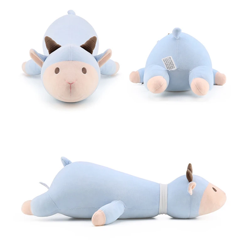 70-85 см мягкая подушка овечка игрушка прекрасный мультфильм sleepping Подушка с овчиной набивным животным, игрушки для сна для детей подарок