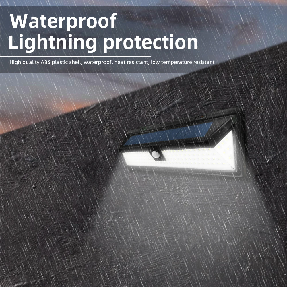 118 LED Solar Motion Light Outdoor 2-Pack Super Bright Waterproof Solar Powered Security Lights for Wall Front Door Garden Patio