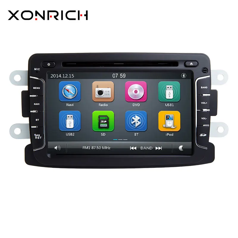 Perfect 2 Din Car Radio DVD Player For Dacia/Sandero/Duster/Renault/Captur/Lada/Xray 2/Logan2 GSP Navigation Multimedia head unit stereo 0 Perfect 2 Din Car Radio DVD Player For Dacia/Sandero/Duster/Renault/Captur/Lada/Xray 2/Logan2 GSP Navigation Multimedia head unit stereo 0