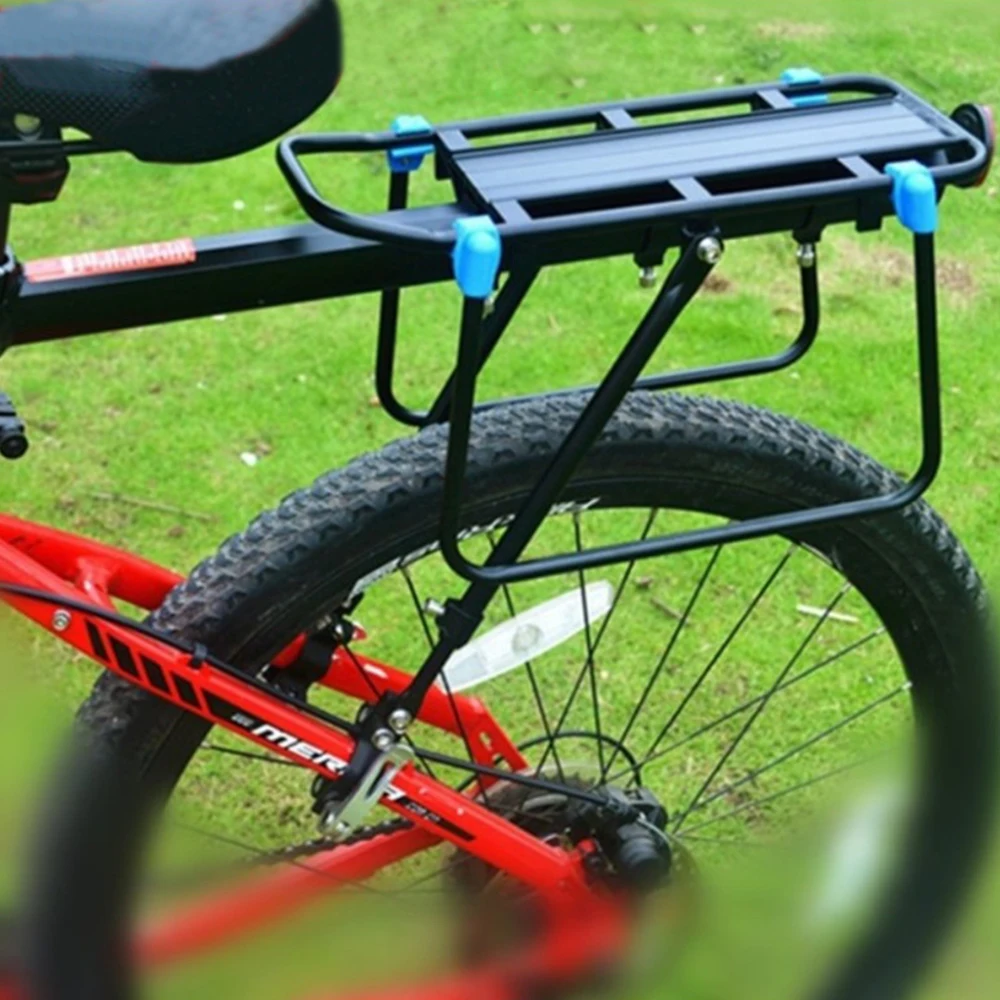MTB велосипед багаж переноска алюминиевые велосипедные грузовые стойки для 20-29 дюймов полка Велоспорт Подседельный штырь сумка держатель стойка 54 см x 14 см x 8 см