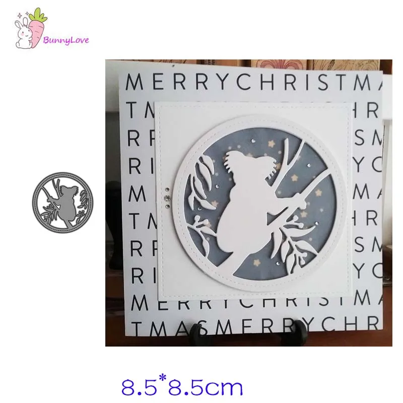 

Metal cutting die Koala cut die mold decoration Scrapbooking Embossing paper craft mould punch stencils