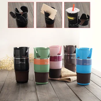 

Do Promotion! Auto Multi Cups Case Organizer Phone Holder Car Drink Bottle Gadget Storage