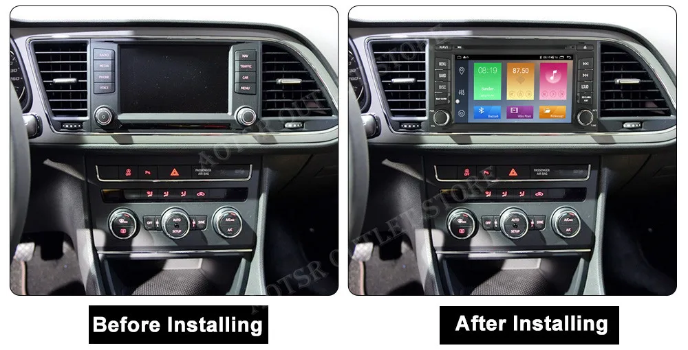 US $282.17 For Seat Leon MK3 20122018 Car Multimedia Radio Player Stereo Android 10 DSP 62 inch IPS Audio Radio GPS Navigation Head Unit