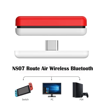 

New Arrive NS07 Route Air Bluetooth Wireless Audio Adapter or Type-C Transmitter for the Nintendo Switch Switch Lite PS4 3 PC