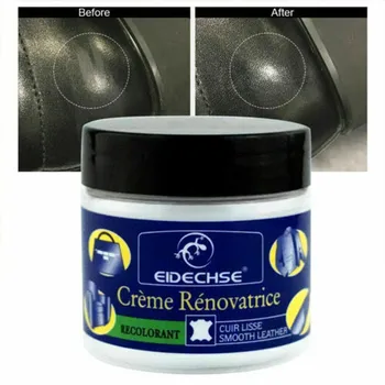 

Reconditioning Leather Cream+Sponge Set Vinyl Repair Kit Auto Car Seat Sofa Coats Holes Clean Tool
