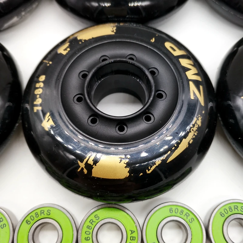 Роликовое колесо роликовое черное белое полиуретановое 85A 72 мм 76 80 мм|wheel skate|wheels