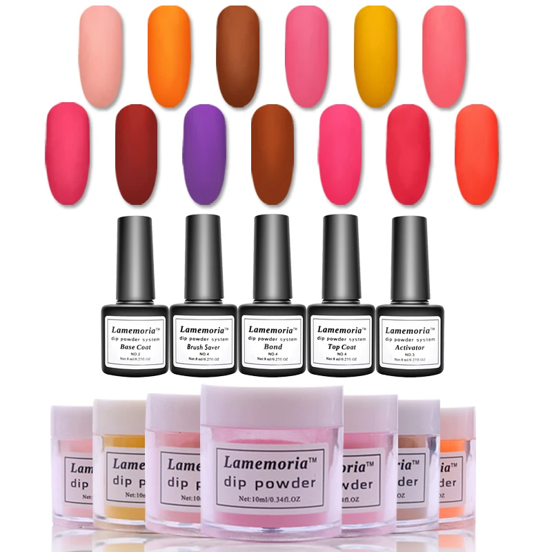 Набор для профессионального маникюра акриловый порошок лака ногтей|Пудра