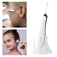 

Safety Electric Ear Pick Set Portable Earwax Remover Tool Kit Hygiene Ear Cleaner with LED Light For Baby Adult
