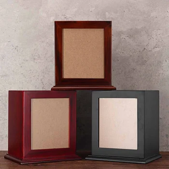 

New Pet Cat Dog Keepsake Wood Funeral Cremation Urn Pendant Pet Funeral Memorial Urn Caskets Ashes Container Holder 3 Colors