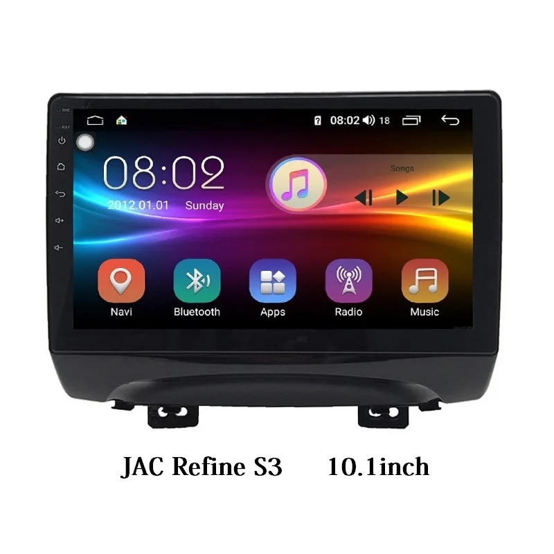 Top Refine S3 Android 9.0 8-core 4/64G radio navigator gps car audio for JAC Refine S3 2