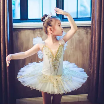 

White professional ballerina ballet tutu for child children kids girls adults pancake tutu dance costumes ballet dress gi