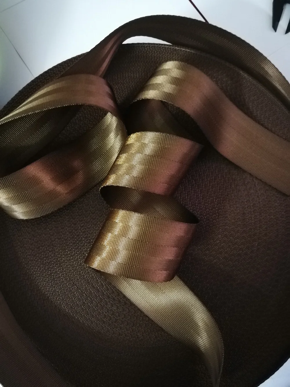 

coffee Car Seat Belt Webbing 30Meter Universal Car Personalized Modification Seat Belt Webbing Accessories