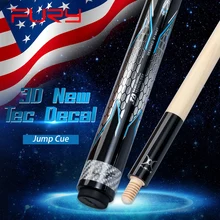 Fureur FS-PJ-1 saut queue 13mm G10 pointe technologie Super légère arbre bois dents haut de gamme plume technologie envelopper billard professionnel(China)