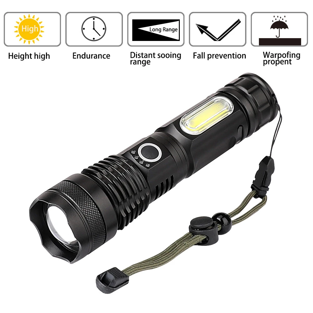 5 Colors Mini Zoomable 5 Mode Flashlight LED Torch Lamp Portable Camping Light 5 Colors Mini Zoomable 5 Mode Flashlight LED Torch Lamp Portable Camping Light