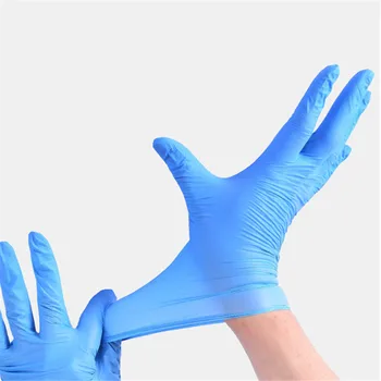 

Disposable safety gloves Oil Acid Resistant Nitrile Gloves For Home Food Laboratory Cleaning Use work gloves