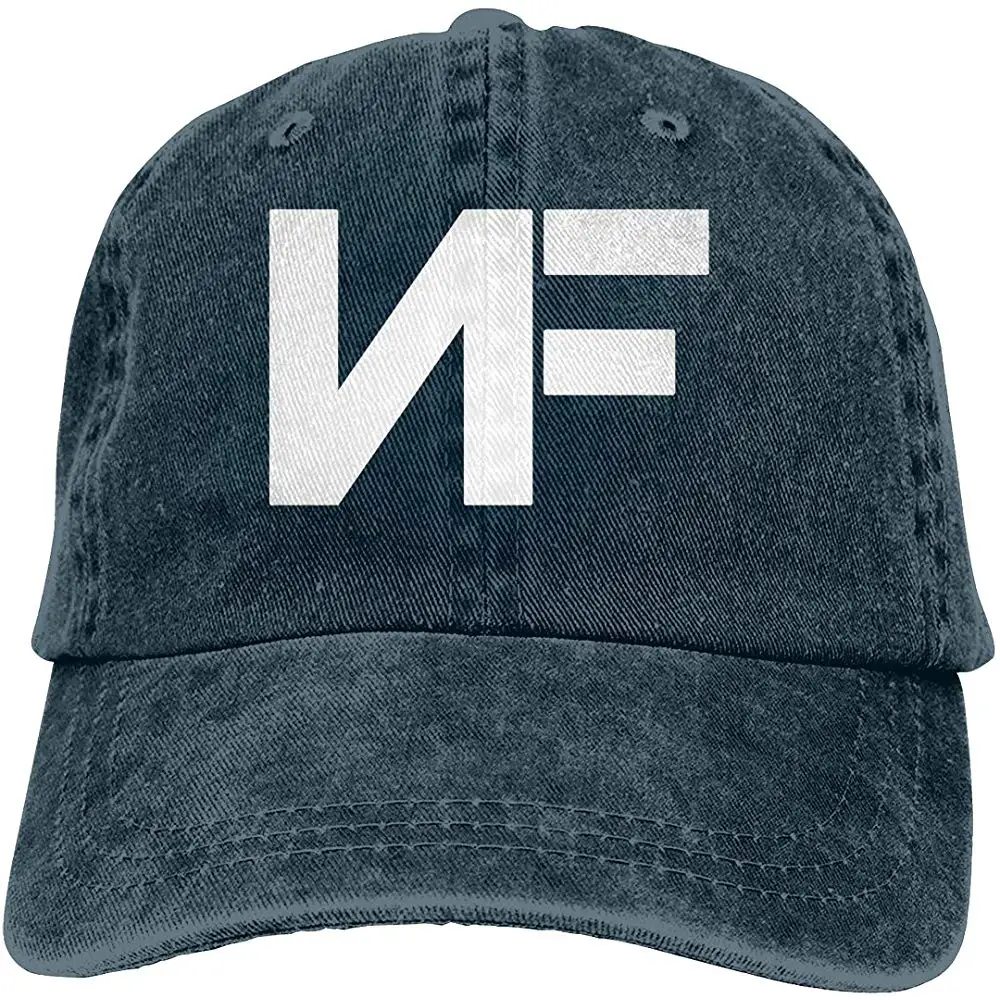 Ejiazhan7 NF логотип Ретро Регулируемая ковбойская Джинсовая Шляпа Унисекс Хип Хоп черные бейсболки
