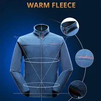 Pioneer Camp warm fleece hoodies men brand-clothing autumn winter zipper sweatshirts male quality men clothing AJK902321 2