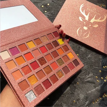 

Painted stars gilding eyeshadow palette pearlescent matte silk Waterproof and not easy to take off makeup eye powder makeup
