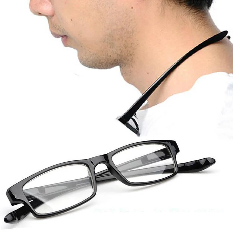 Новинка, ультралегкие очки для чтения с лямкой на шее, растягивающиеся женские очки, мужские очки с защитой от усталости, HD очки для дальнозоркости, быстрая