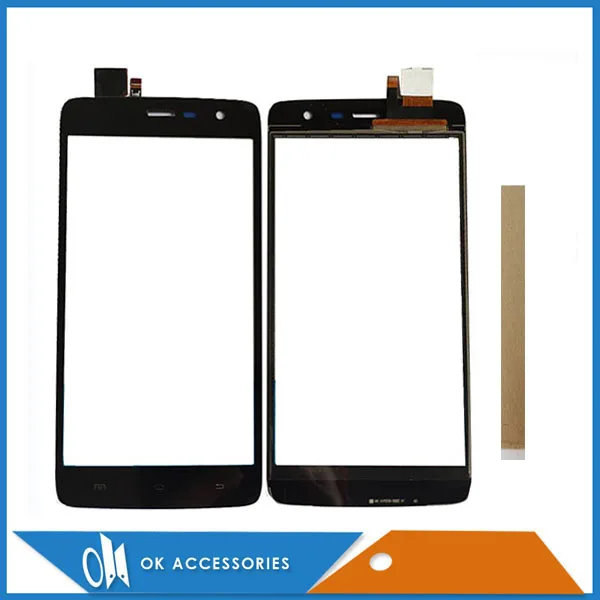 5.0 Inch For Vertex Impress Saturn Touch Screen Glass Digitizer Sensor High Quality Black Color With Tape | Мобильные телефоны и