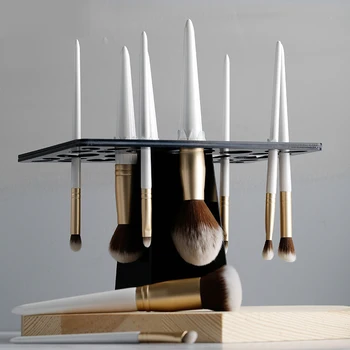 

Makeup brush holder drying brush holder storage shelf cleaning drying machine eye shadow loose powder blush brush drying tool