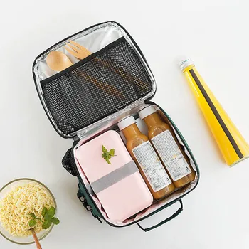 

Portable Waterproof Picnic Bag Insulated Lunch Bag with Handle Zip for Outdoor TB Sale