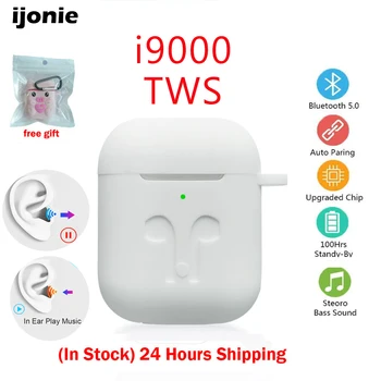 

i9000 Pro Newest Mini Wireless Earphone TWS 1:1 Sports Headsets Bluetooth Active Noise Cancelling