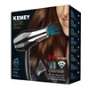 Kemei 3000 Watt Full Size Pro Hair Dryer Professional Salon Blow Dryer with Concentrator Nozzle Attachments 3 Speeds fast Dry 6