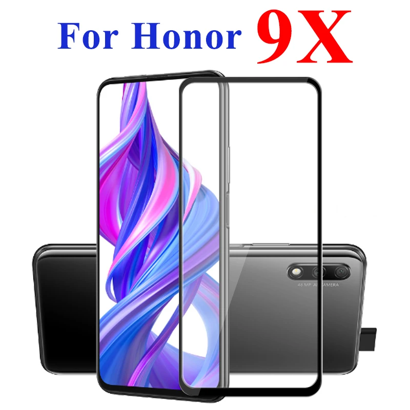 Закаленное стекло на Honor 9X для huawei Xonor 9 X защитная пленка Honor9x Huawey Hono X9 Onor Honer Hauwei Armor hawei