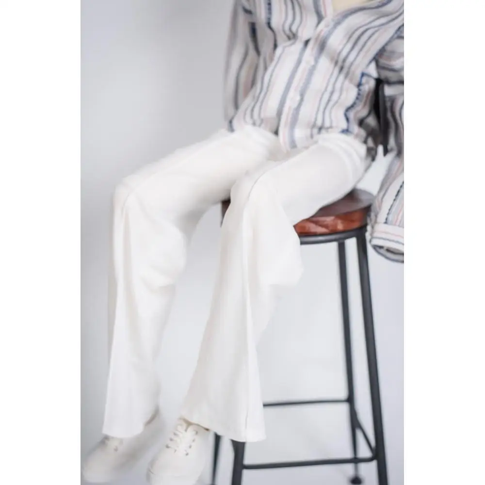 

[wamami] Grey/White Wide-Leg Trousers Pants 1/3 1/4 SD17 Male BJD Dolls Outfits